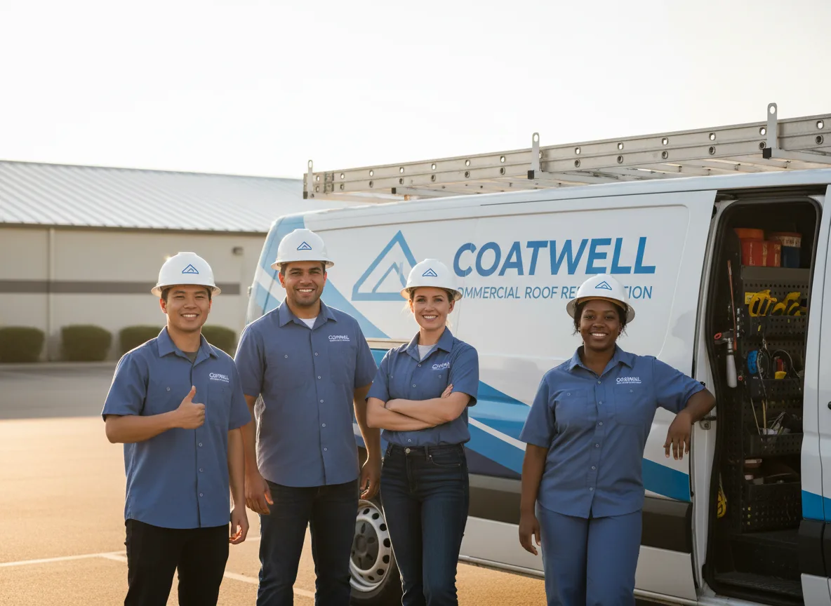 Commercial roof coating company in Guinda, CA